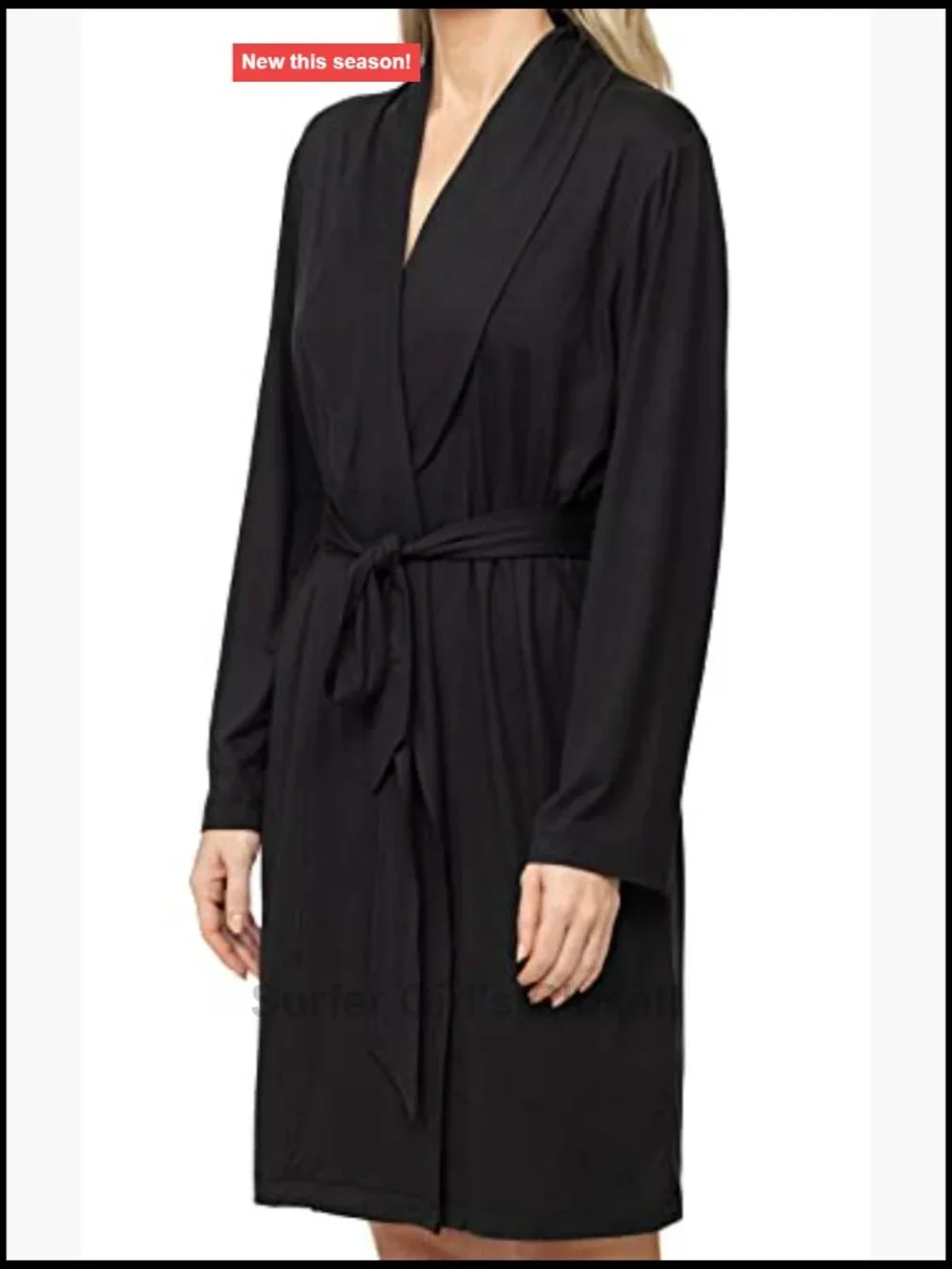 Silky 2-Piece Nightgown and Robe Set Relaxed Fit Sleepwear
